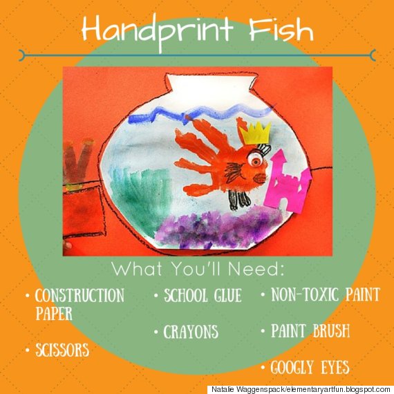 hand print fish