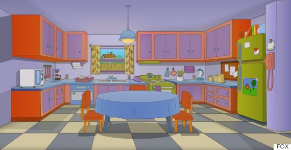 Calgary Couple Designs Perfect 'Simpsons' Kitchen