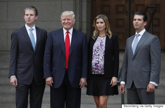 donald trump and his children