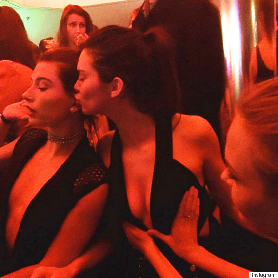 Kendall Jenner's Friends Help Her Take The Hand Bra Public