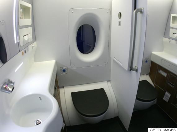 baño avion