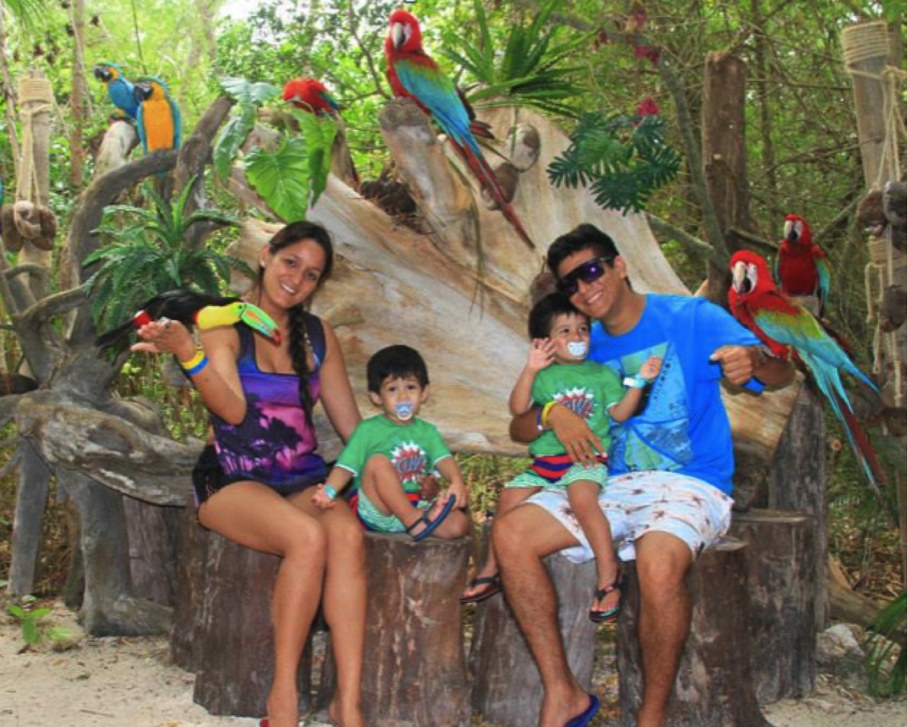 family in peru