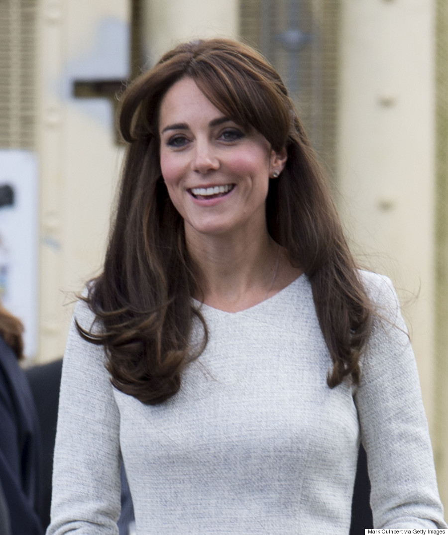 Kate Middleton Goes Demure In Grey While Visiting Women's Rehab Centre