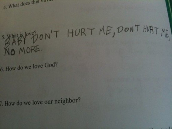 What Is Love? Best Answer Ever (PICTURE) | HuffPost Entertainment