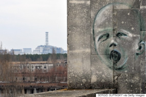 chernobyl graffiti