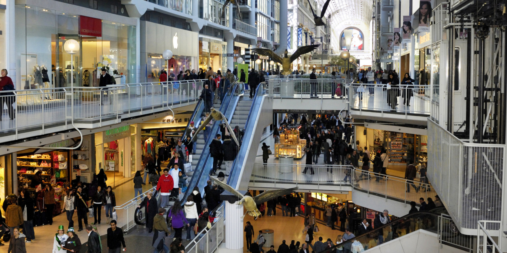 Canada's Most Profitable Shopping Malls, According To Avison Young