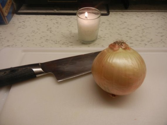 onion candle
