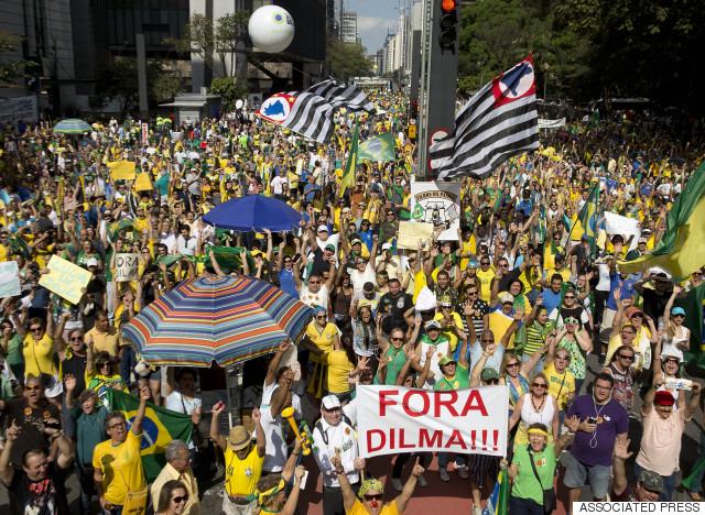 brazil protests impeachment