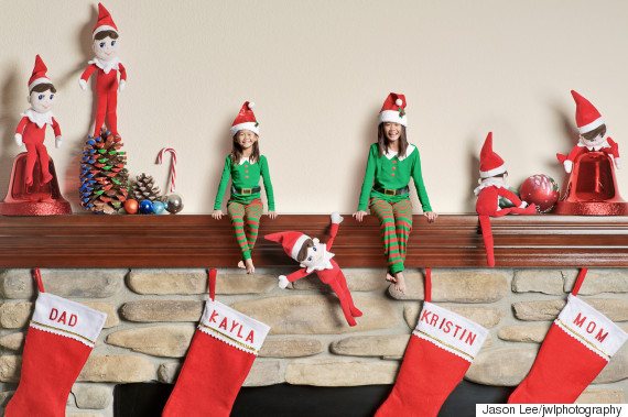 elves on a shelf