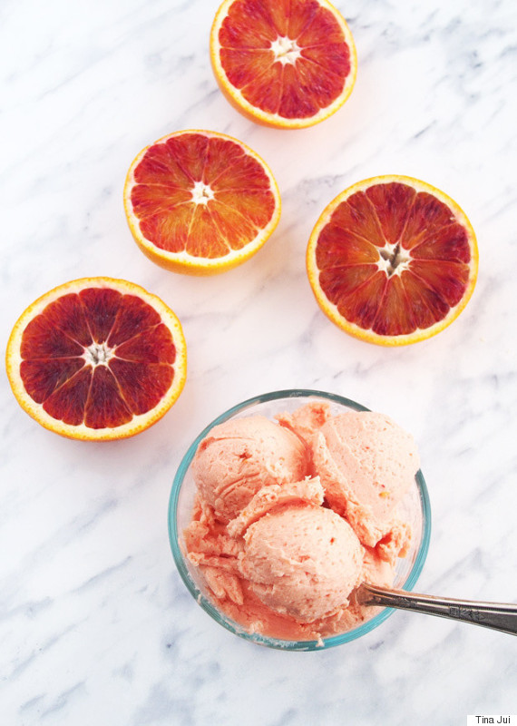 blood orange whipped butter