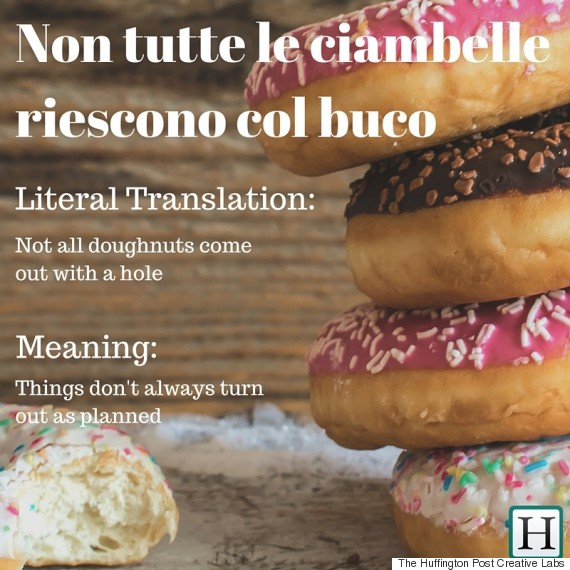 non tutte le ciambelle riescono col buco