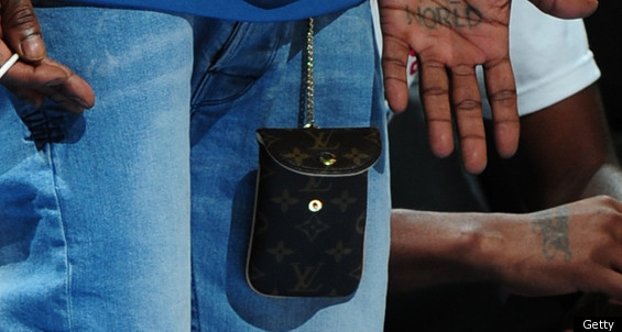 Lil Wayne wears Louis Vuitton Belts