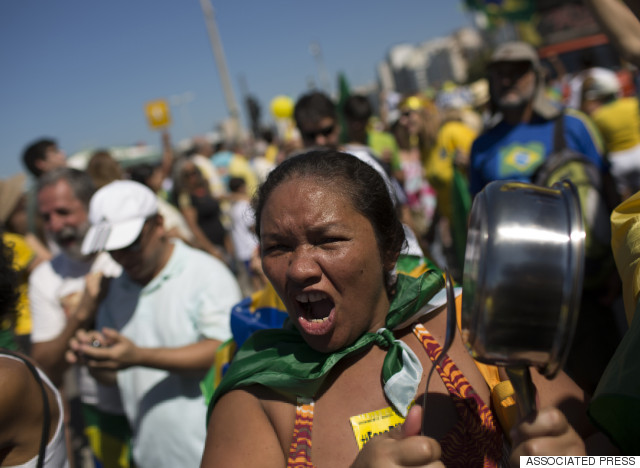 dilma rousseff protests