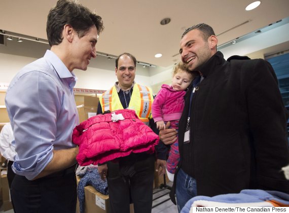 Trudeau's Greeting Of Syrian Refugees Makes International Headlines