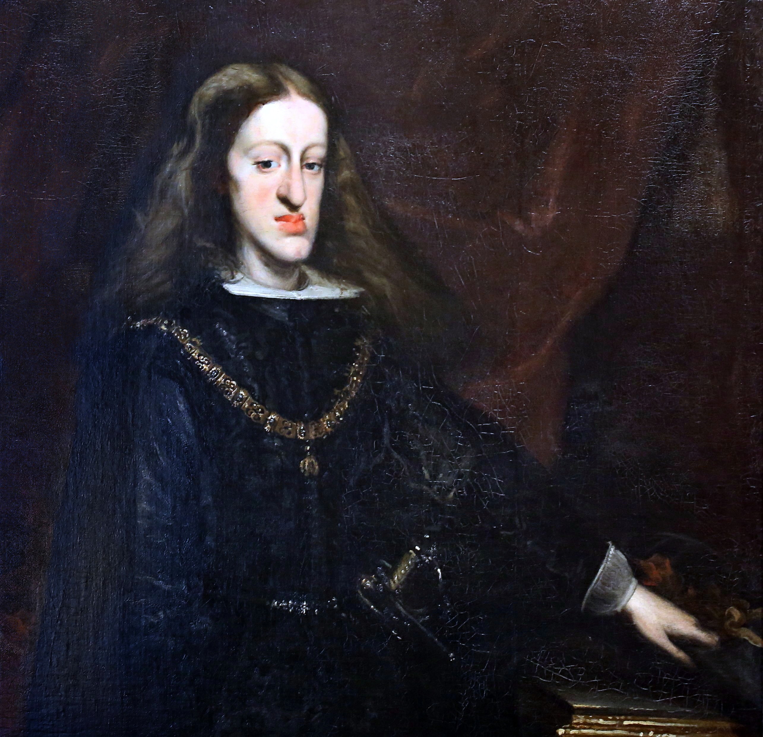 Короли габсбургов. Династия Габсбургов портреты. Карлос 2 Король Испании.