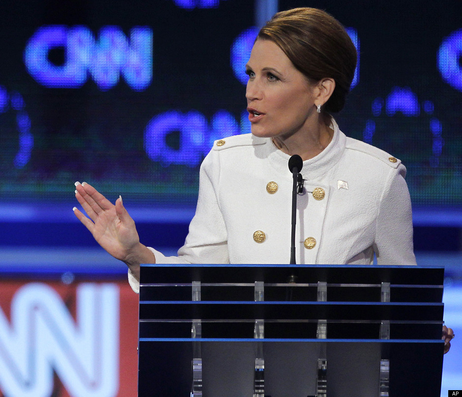 Michele Bachmann s Nails Show Up For GOP Debate PHOTOS