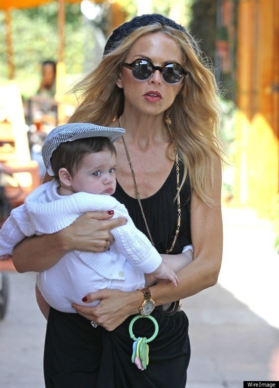 Rachel Zoe S Son Skyler Berman Wears Adorable Baby Hat Photos Huffpost Life