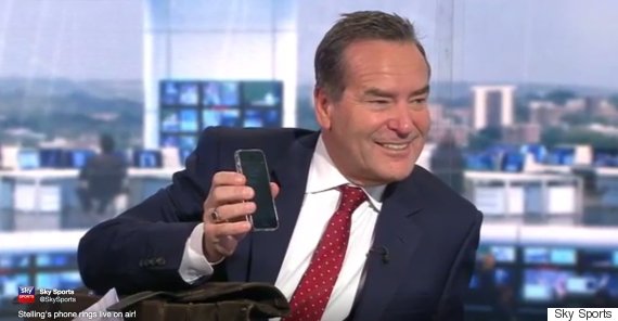 Sky Sports Presenter Jeff Stelling Gets Phone Call On Air, Colleagues ...