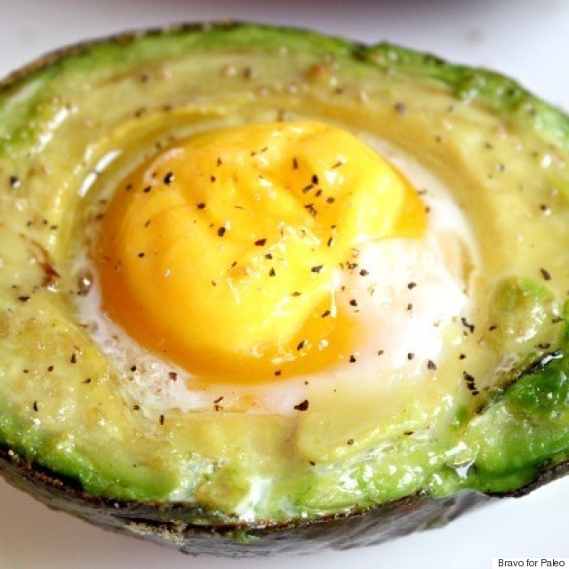 avocado baked egg