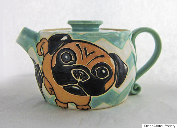 pug teapot