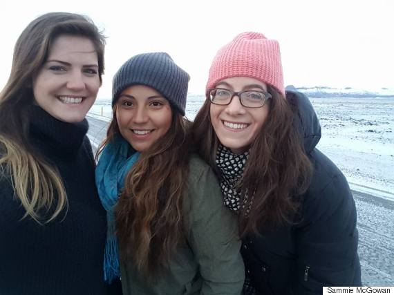 mw with friends in iceland