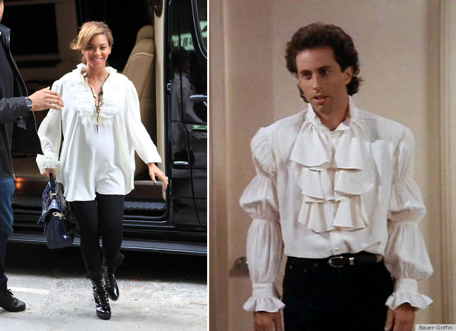 What is it about the puffy shirt?!