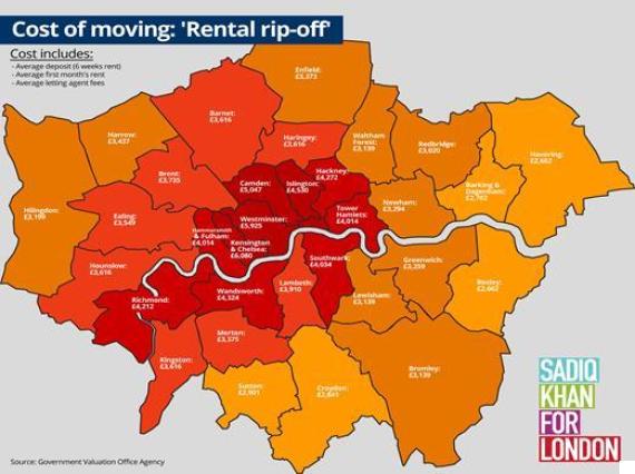 Londoners Face 'Rip-off' Fees Equal To Six Weeks' Wages To Rent Home ...