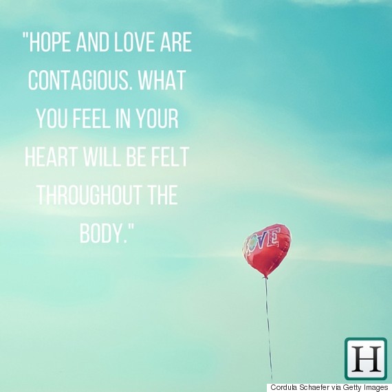 hope and love are contagious
