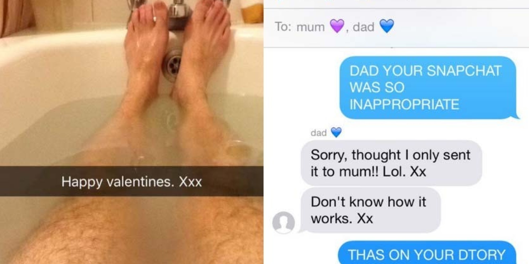 Sexting dad