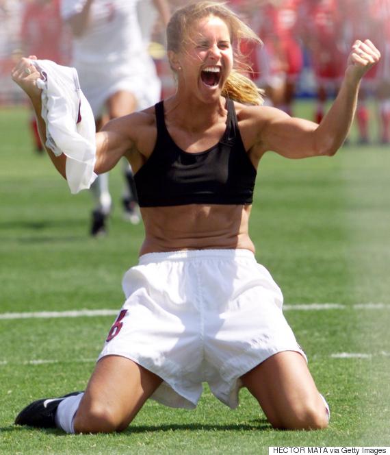 brandi chastain soccer 1999