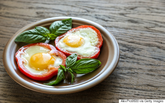 egg in bell pepper