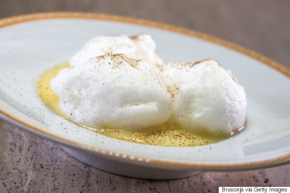 egg in meringue