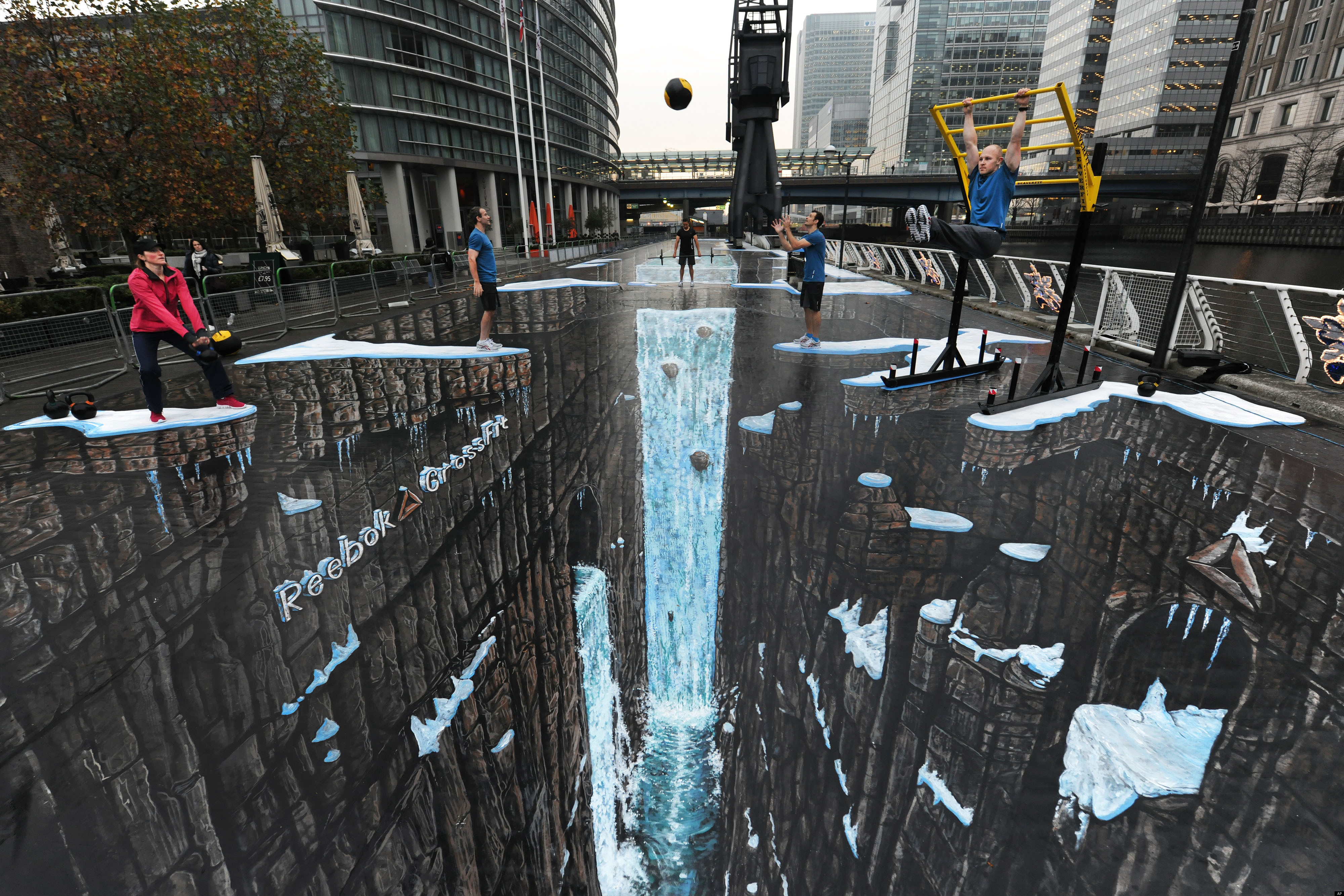 3d Sidewalk Art Wallpaper