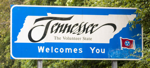 tennessee state sign