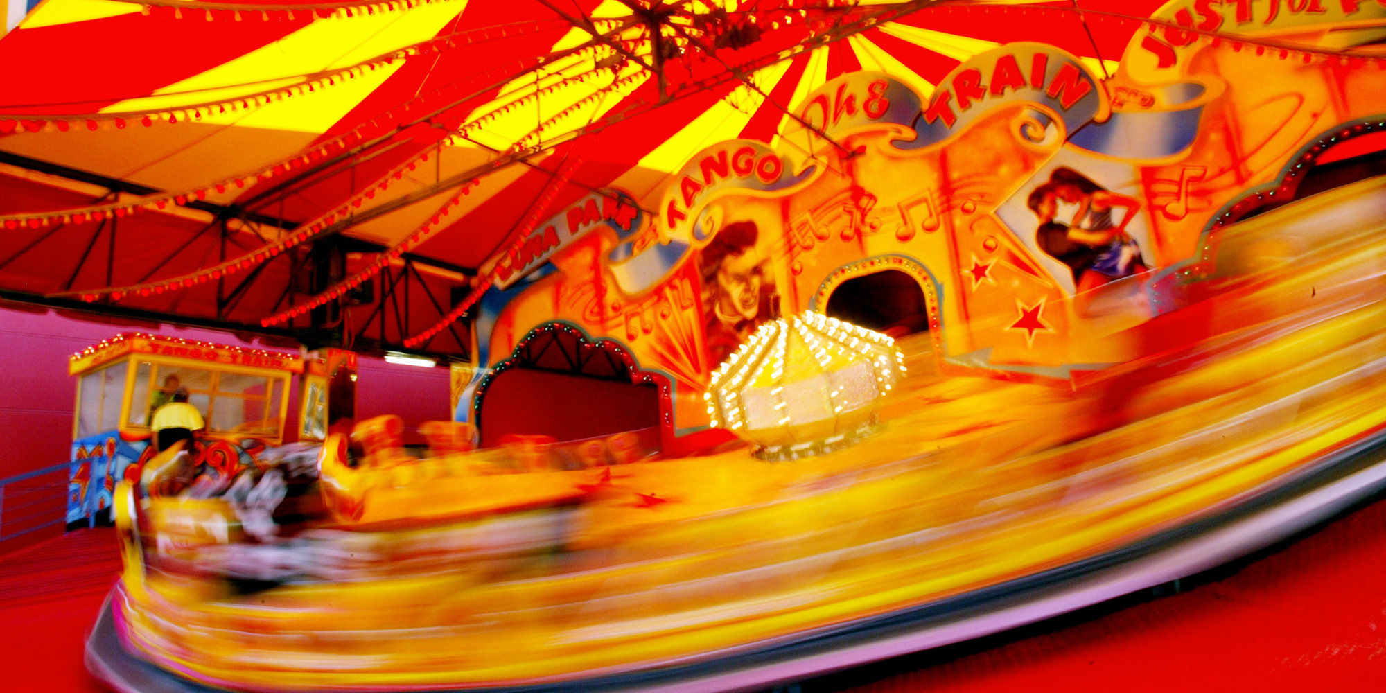 The Last Dance For The Tango Train -- One Of Luna Park's Oldest Rides