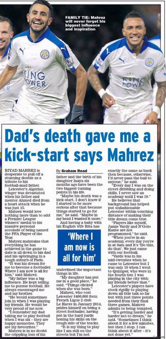daily news mahrez