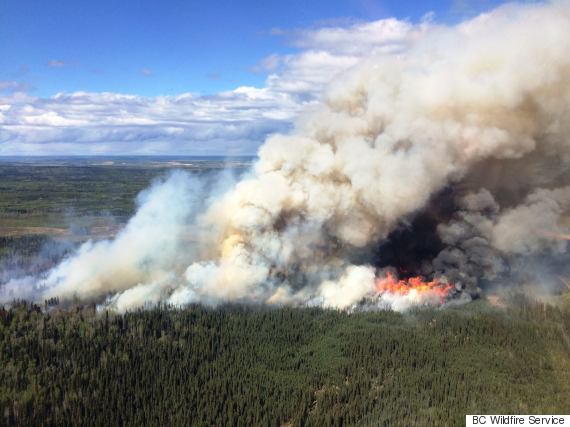 Fort St. John Fire: Heat Wave Fuels Wildfires In Northern B.C.