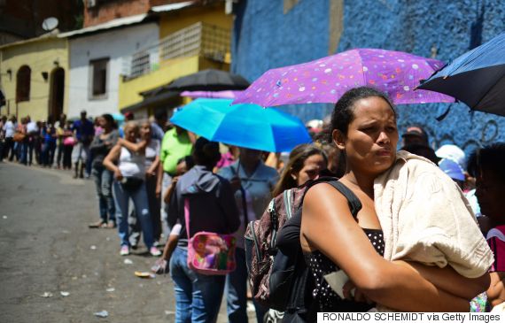 venezuela food line