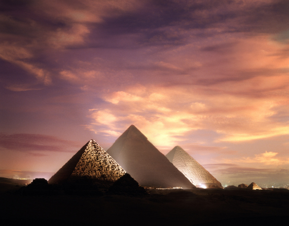 giza pyramids