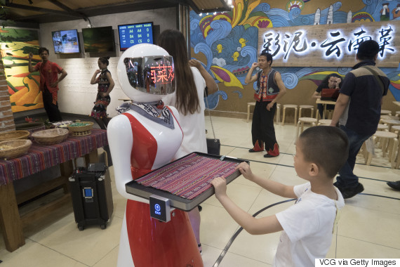 robot jobs china