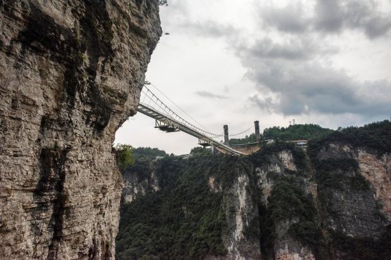 china highest glass bridge