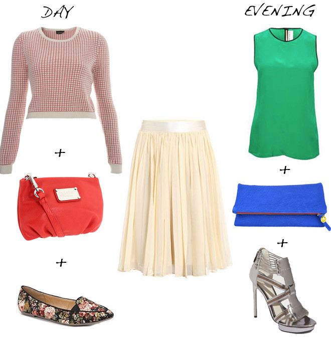 How To Take A Midi Skirt From Day To Night | HuffPost Life