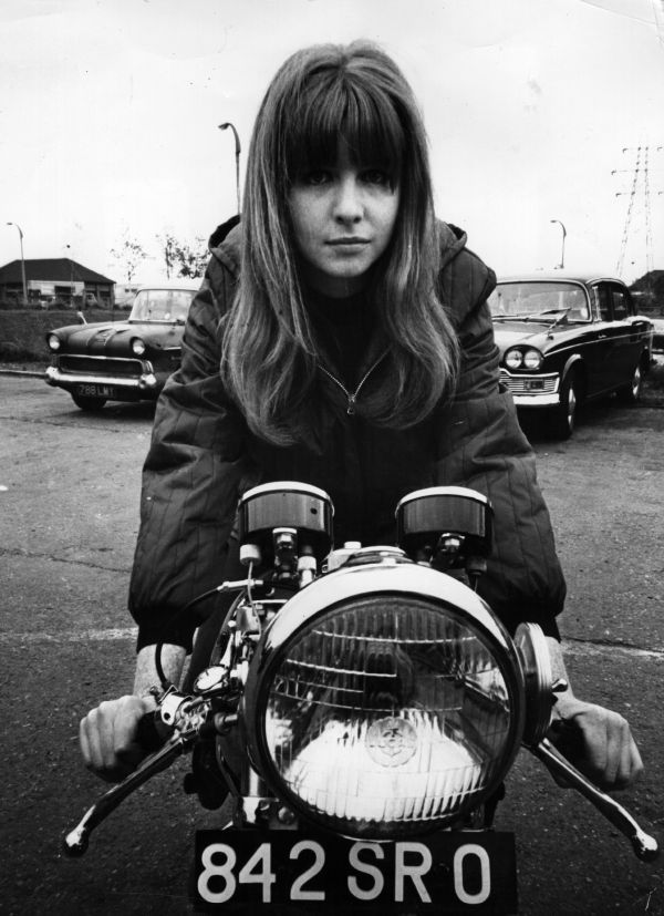 Jane Asher Riding A Motorcycle, 1965: A Look Back | HuffPost UK Style ...