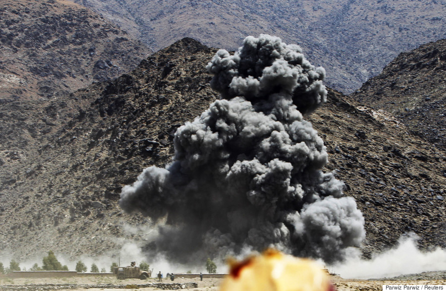 isaf strikes afghanistan