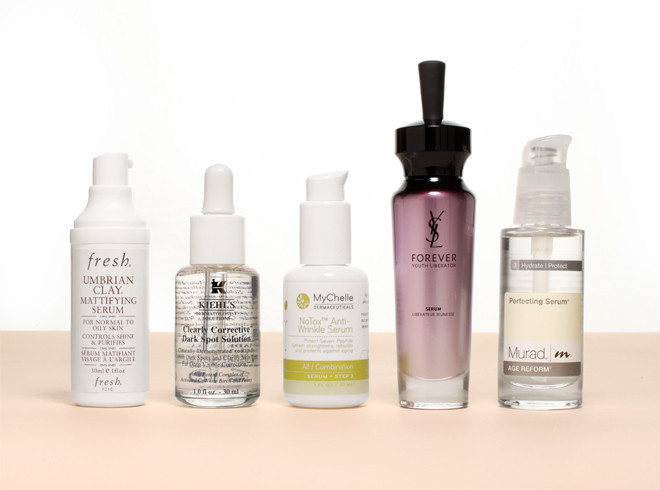 5 Serums We're Using To Fight Aging, Dryness, Dark Spots And All That ...