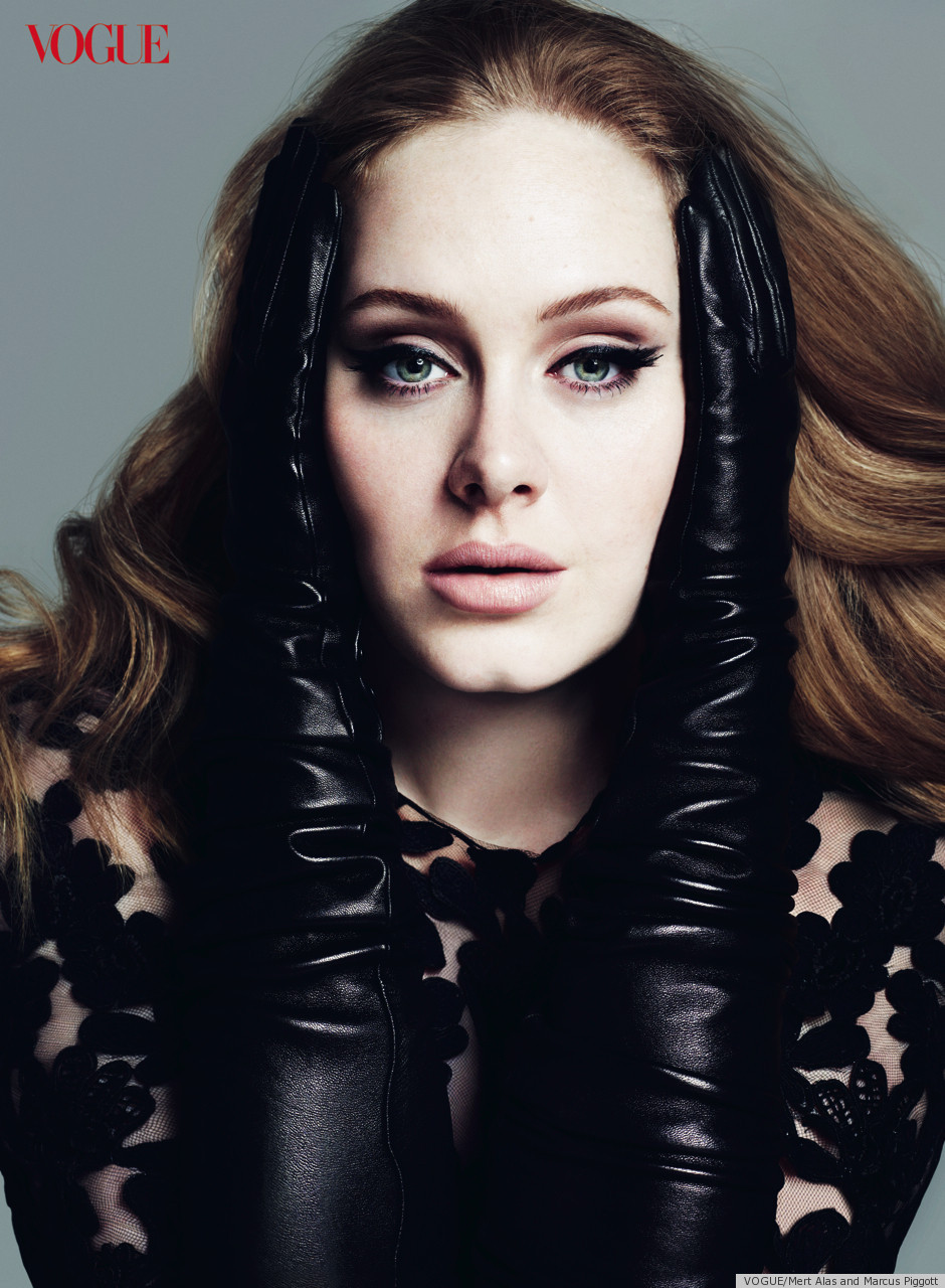 Adele Covers Vogue March 2012 See The Pics Photos Huffpost Life