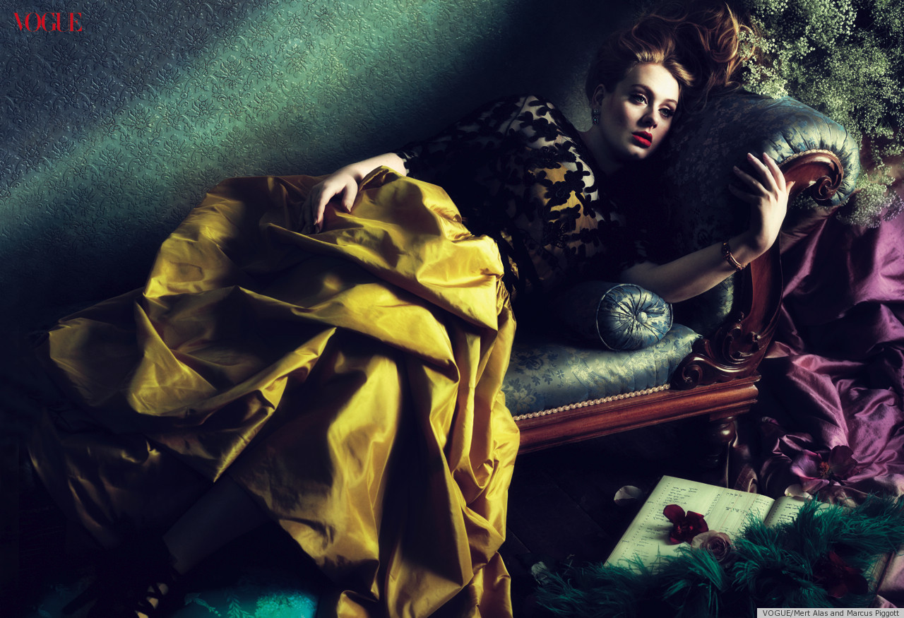 How To Get An Inspired Look From Adele's Vogue Shoot