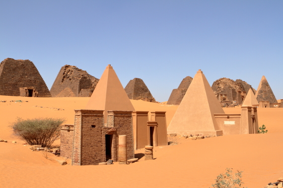 pyramids sudan