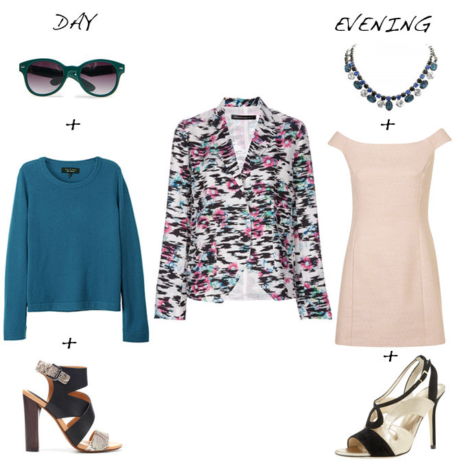 How To Take A Floral Blazer From Day To Night (PHOTOS) | HuffPost Life