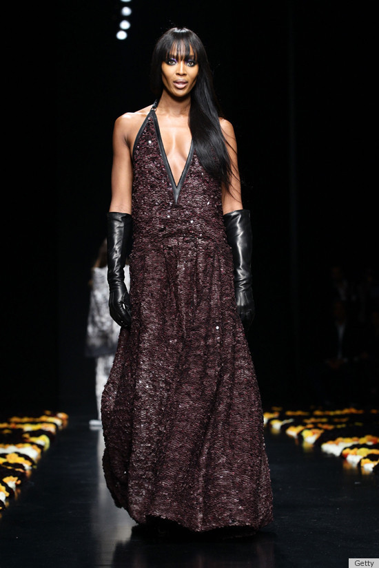 Naomi Campbell Closes Roberto Cavalli Show In Milan (PHOTOS) | HuffPost ...